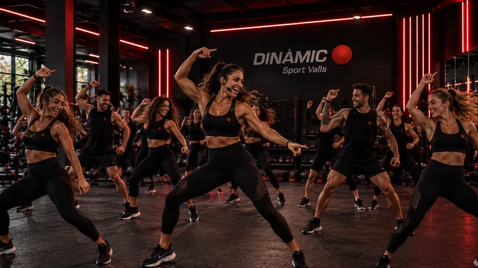 Proposta visual d’una classe de Zumba